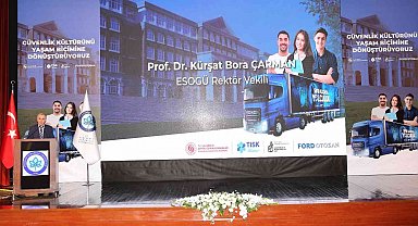 Sıfır Kazaya Yolculuk Tırı ESOGÜ'den yola çıkıyor
