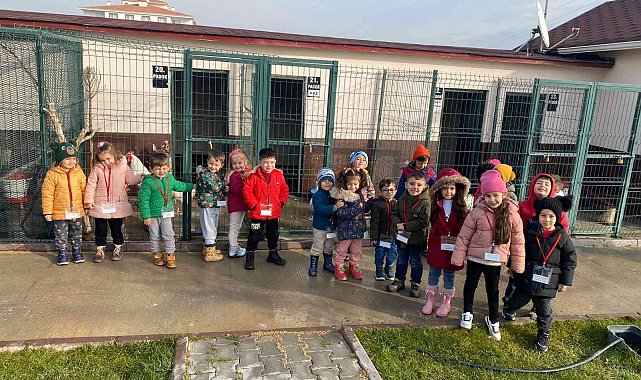 Sincan'daki hayvan Sevgi Bahçesi'ni 1410 öğrenci ziyaret etti