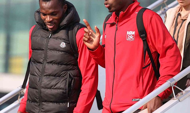 Sivasspor kafilesi İstanbul'da