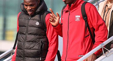 Sivasspor kafilesi İstanbul'da