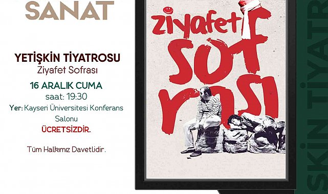 Talas'ta Cuma yetişkin, Cumartesi çocuk tiyatrosu