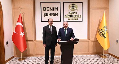TBMM Başkanı Şentop Başkan Altay'ı ziyaret etti