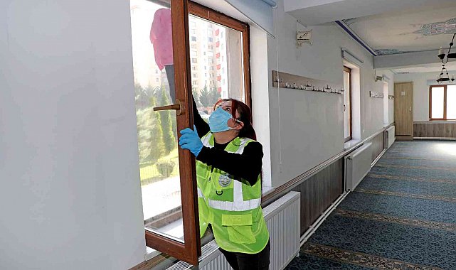 Temizlik İmandan, Camilerin Temizliği Talas'tan