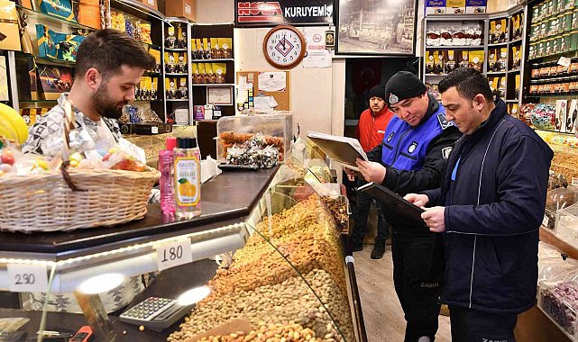 Tepebaşı Zabıtası yılbaşı mesaisinde