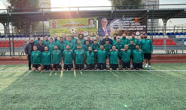 TFF Grassroots C Antrenör Eğitim Programı, Mersin'de sona erdi