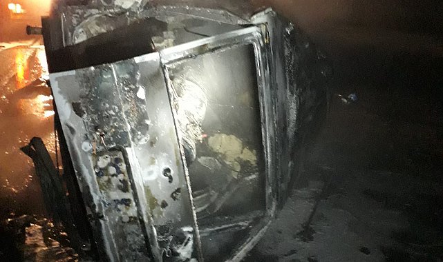 Tır ile otomobil çarpıştı, sürücü öldü