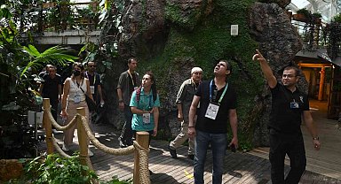 Tropikal Kelebek Bahçesi 596 bin 388 ziyaretçi sayısına ulaştı