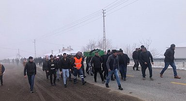 Tüp patlaması sonucu hayatını kaybeden şahıs toprağa verildi