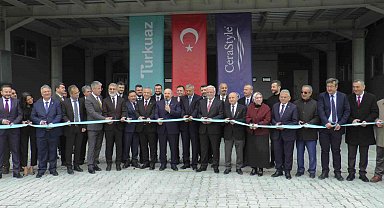 Turkuaz Seramik'in yeni fabrikası açıldı