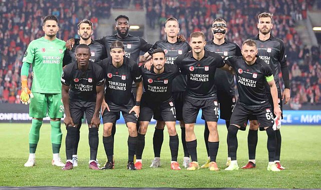 UEFA resmi hesabından, Sivasspor paylaşımı
