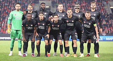 UEFA resmi hesabından, Sivasspor paylaşımı