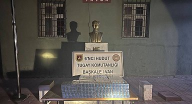 Van sınır hattında bin 500 paket kaçak sigara ele geçirildi