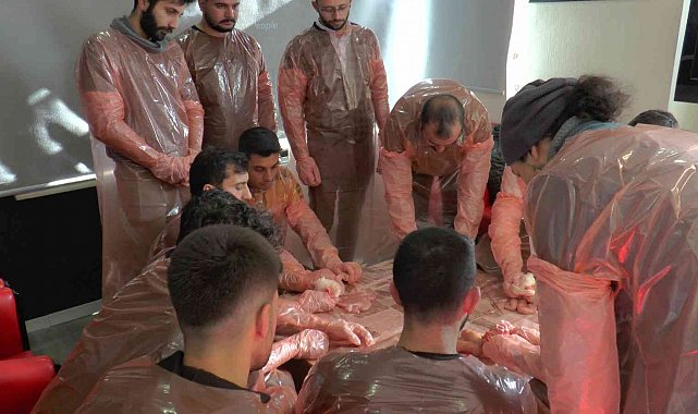 Veterinerlere uygulamalı 'suni tohumlama' eğitimi