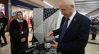 Yenimahalle Belediyesince "Geleneksel Yeni Yıl Hediyelik Eşya Sergisi" açıldı