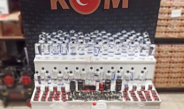 Yılbaşı öncesi sahte alkol operasyonu yapıldı