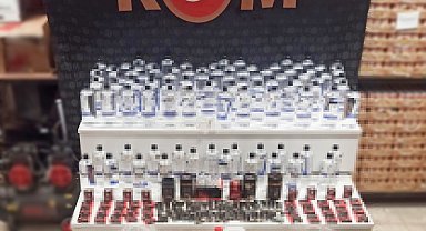 Yılbaşı öncesi sahte alkol operasyonu yapıldı