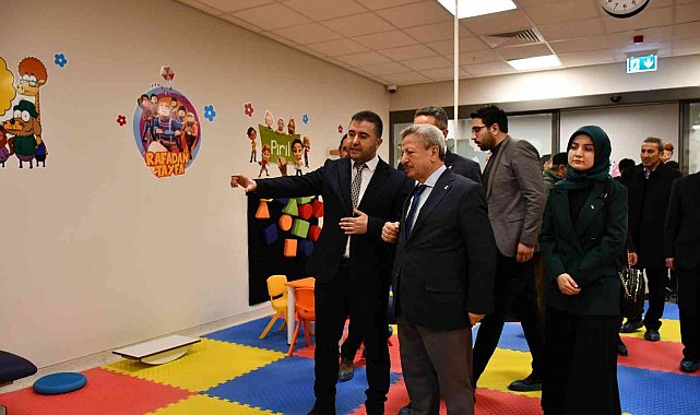 Yozgat'ta çocuk fizik tedavi ve rehabilitasyon ünitesi hizmete açıldı