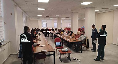 112 Acil Servis personeline "olay yeri" eğitimi