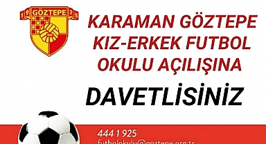 28 Ocak'ta Açılışa Karaman Halkı Davetlidir