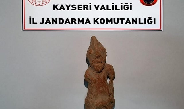 5 bin yıllık eseri satmaya çalışan tarihi eser kaçakçısı yakalandı