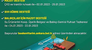 ABB'den çiftçiye mazot desteği