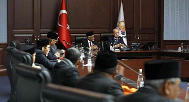 AK Parti Genel Başkanvekili Kurtulmuş, Endonezya Adalet ve Refah Partisi Genel Başkanı Syaikhu ve beraberindeki heyeti kabul etti