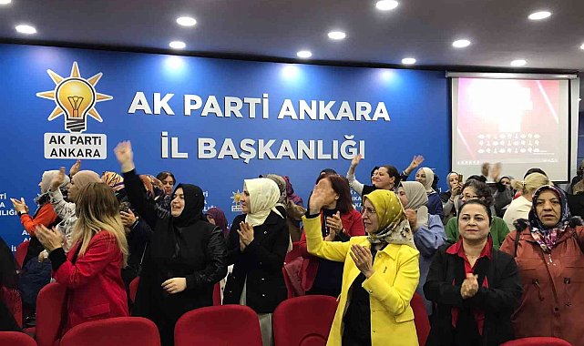 AK Parti Kadın Kolları Başkanı Keşir: "Kadın, erkek omuz omuza siyaset yapma geleneğinin mimarı AK Parti'dir"