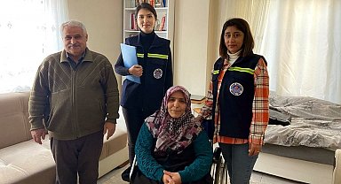 Akdeniz'de yaşlı ve engelli vatandaşlara destek sürüyor