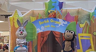 Akıllı Tavşan Momo, Tuna Life Center'da çocuklarla buluştu