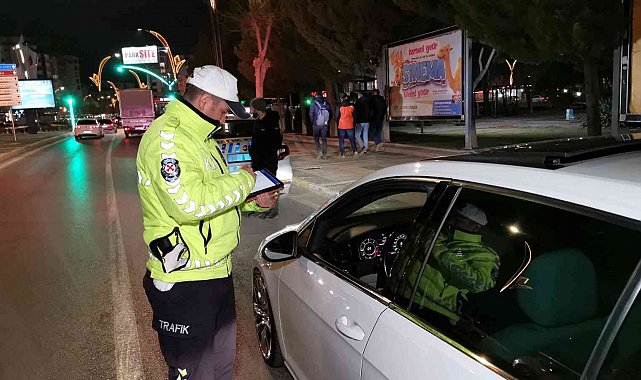 Aksaray'da karma trafik denetimleri sürüyor