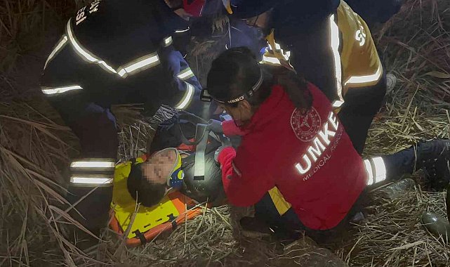 Aksaray'da tüm ekipler seferber oldu: Kayıp genç donmak üzereyken kanalda baygın bulundu