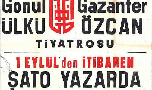 Ankara'da Zeki Müren'in sahne aldığı ilk yer tiyatro alanı olarak kullanılmaya başlandı