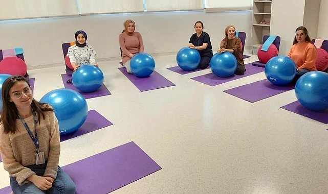 Anne adayları 'Gebe Okulu' ile doğuma bilinçli hazırlanıyor