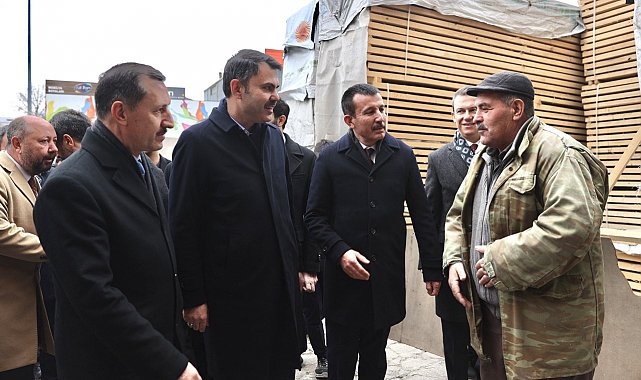 Bakan Murat Kurum: "Bizler hiçbir zaman sahadan, esnafımızın yanından ayrılmadık"