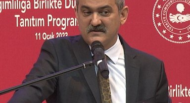 Bakan Özer: "Okul öncesindeki okullaşma oranı 2000'li yıllarda yüzde 11 iken bugün yüzde 99"