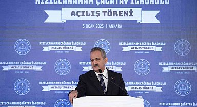 Bakan Özer: "Türkiye Yüzyılı'nın ihtiyaç duyduğu insan kaynağını yetiştirmek için çalışacağız"
