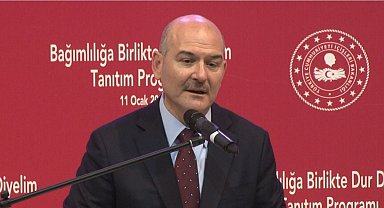 Bakan Soylu: "Etrafımızdaki bütün coğrafyalar kendi yönetimlerine bizi parmaklarıyla gösterip, 'işte ülke ve millet budur' diyecekler