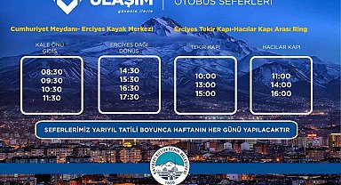 Başkan Büyükkılıç: "Erciyes'e ulaşım çok kolay"