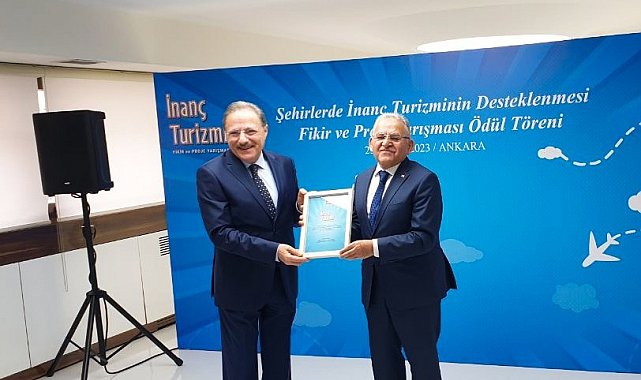 Başkan Büyükkılıç'a yılın ilk ödülü TBB'den