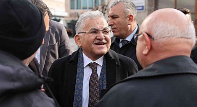 Başkan Büyükkılıç'tan haftanın son iş gününde esnaf ziyareti