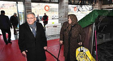 Başkan Büyükkılıç'tan Mithatpaşa ve Yeşil Mahallede Esnaf Ziyareti