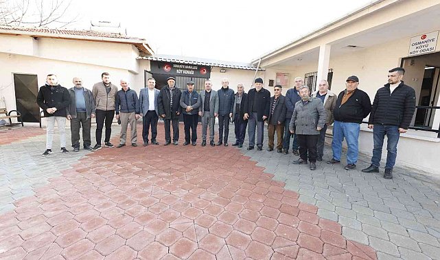 Başkan Ercan, köy konaklarında vatandaşla buluştu