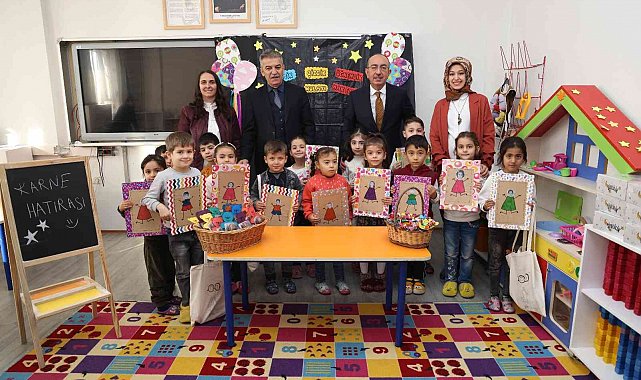 Başkan Kavuş, çocukların karne sevincine ortak oldu