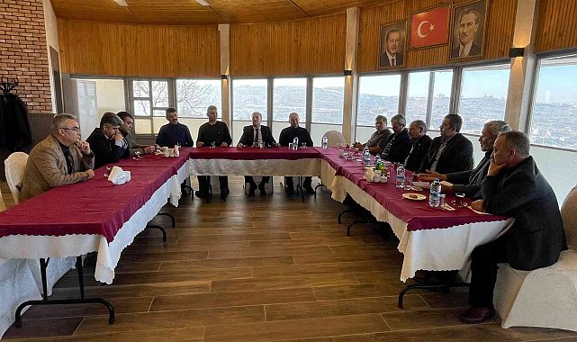 Başkan Özdoğan, muhtarlarla bir araya geldi