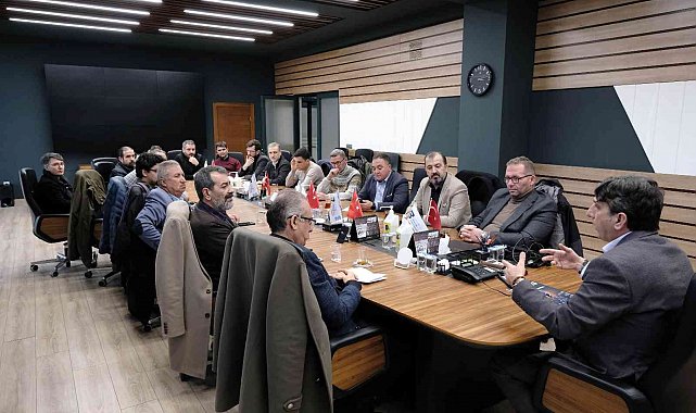 Başkan Saraç, ETGB'de yer alan firmalarla görüştü