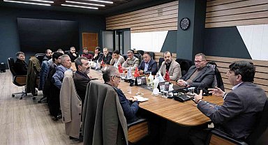 Başkan Saraç, ETGB'de yer alan firmalarla görüştü