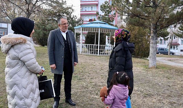 Başkan Savran Cevher Dudayev Mahallesi'nde vatandaşlarla bir araya geldi