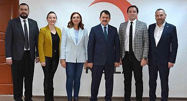 Başsavcıdan Kızılay ve Yeşilay ziyareti