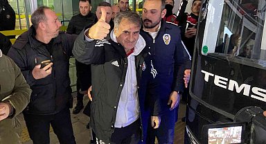 Beşiktaş kafilesi Konya'ya geldi