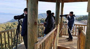 Beyşehir Gölü'nde kış ortası su sayımı tamamlandı